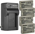 Kastar 4-Pack BP110 Replacement Batteries + AC Charger - Reliable