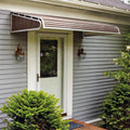 1500 Series Aluminum Door Canopy with Sidewings - Durable (Style 6ZE0)