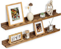 Fun Memories Set of 2 Picture Shelves for Kids Room Decor