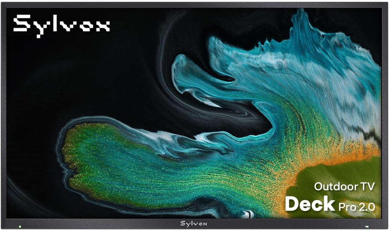 SYLVOX Outdoor TV 43 inch Waterproof Smart TV with 4K HDR