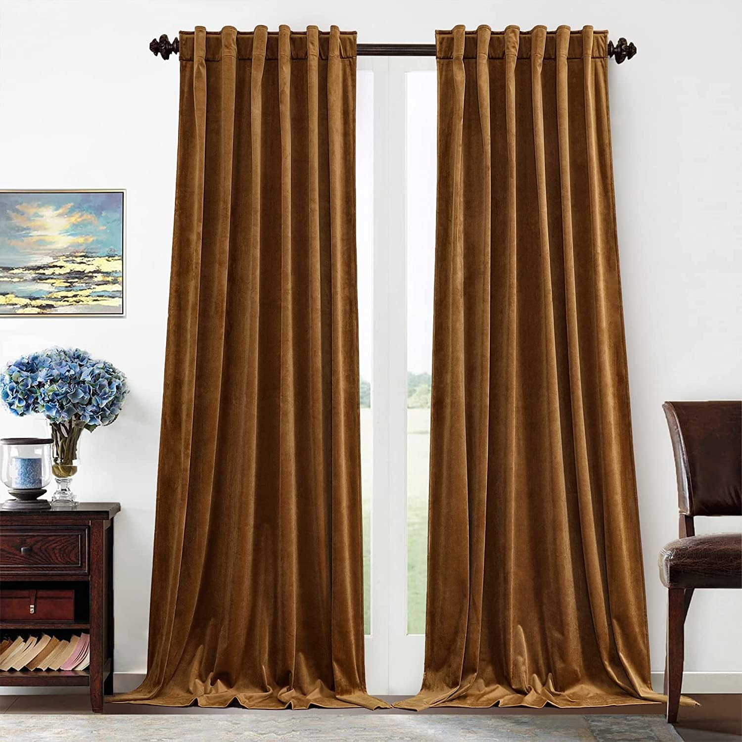 Luxury Thermal Velvet Curtains by Benedeco