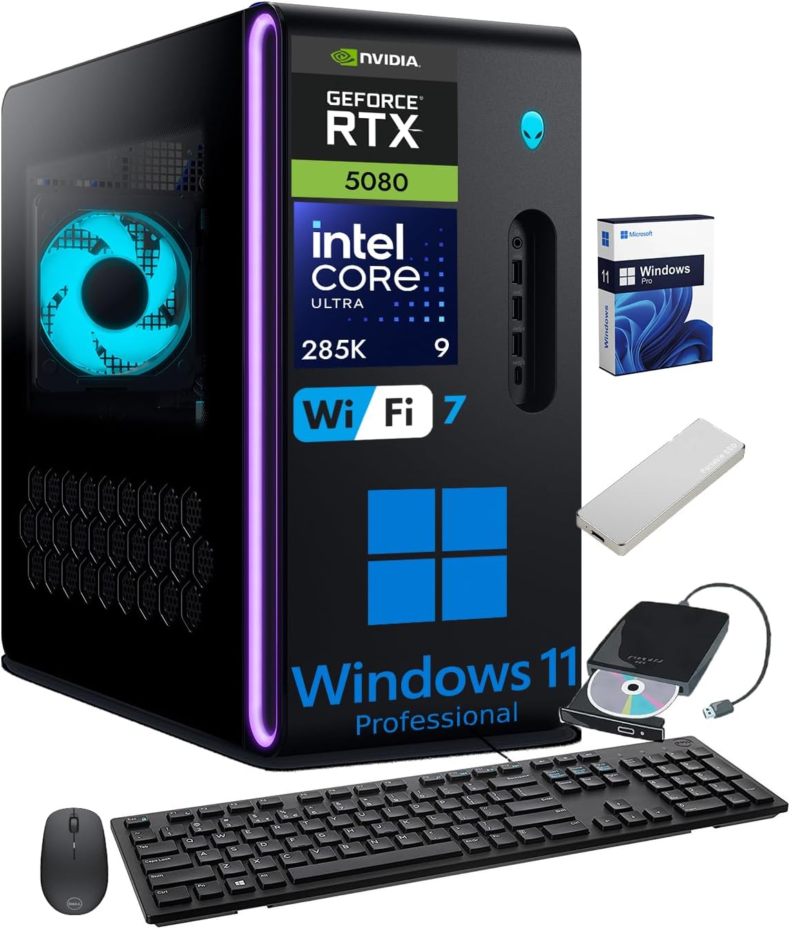 Alienware Aurora R16 Gaming Desktop with NVIDIA GeForce RTX 5080
