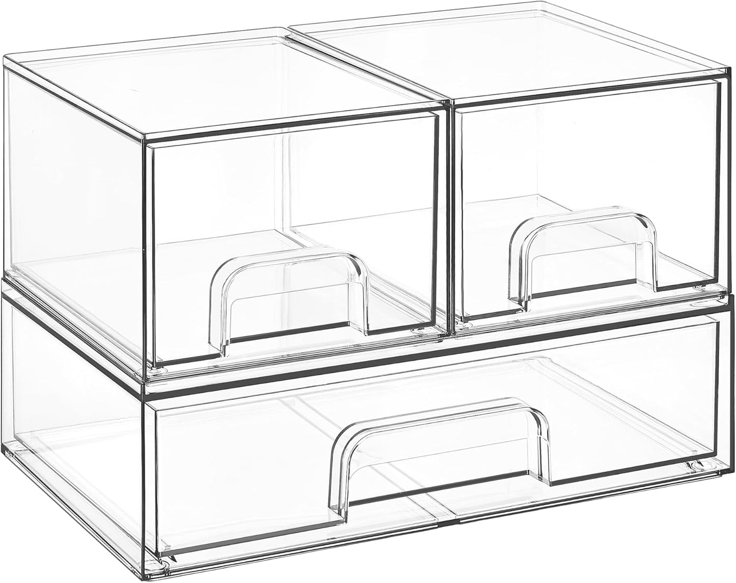 Organize with Ease: Vtopmart 3-Piece Storage Drawers