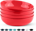 KooK Pasta Bowl Set of 4 - Large Capacity Ceramic Bowls