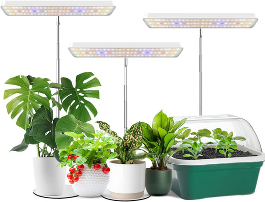 Wiaxulay Grow Lights for Indoor Plants with Adjustable Height
