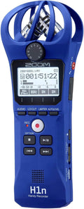 Zoom H1n Handy Recorder Blue Edition - Compact Portable Recorder