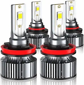XWQHJW LED Headlight Bulbs for Toyota Camry and 4Runner 2007-2018