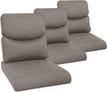 Set of 3 Outdoor Chair Cushions for Enhanced Comfort and Style