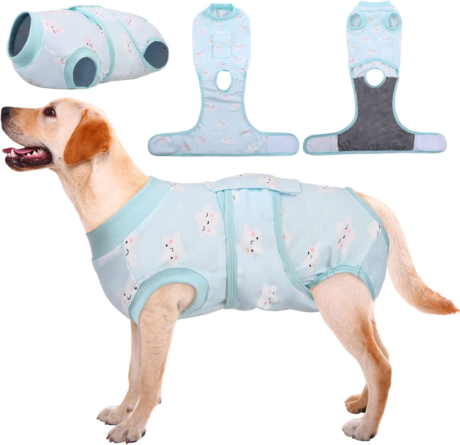 Kuoser Recovery Suit for Dogs and Cats After Surgery Comfort