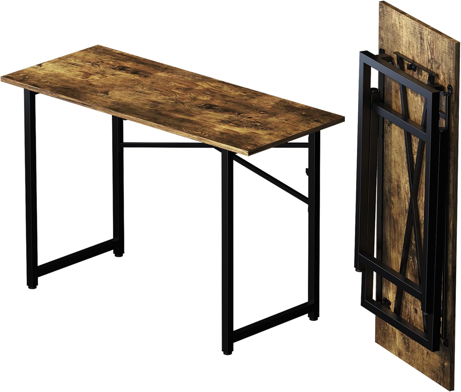47 Inch Folding Computer Desk for Home Office and Gaming