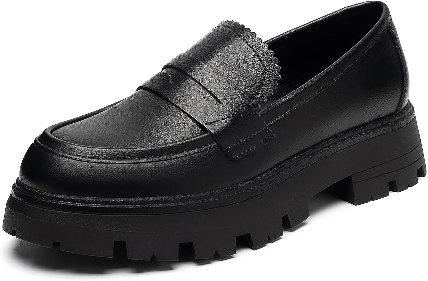 Cestfini Platform Chunky Loafers for Women - Elevate Your Style