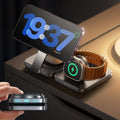 Qi2 15W 3 in 1 Wireless MagSafe Charger - Foldable Travel Dock