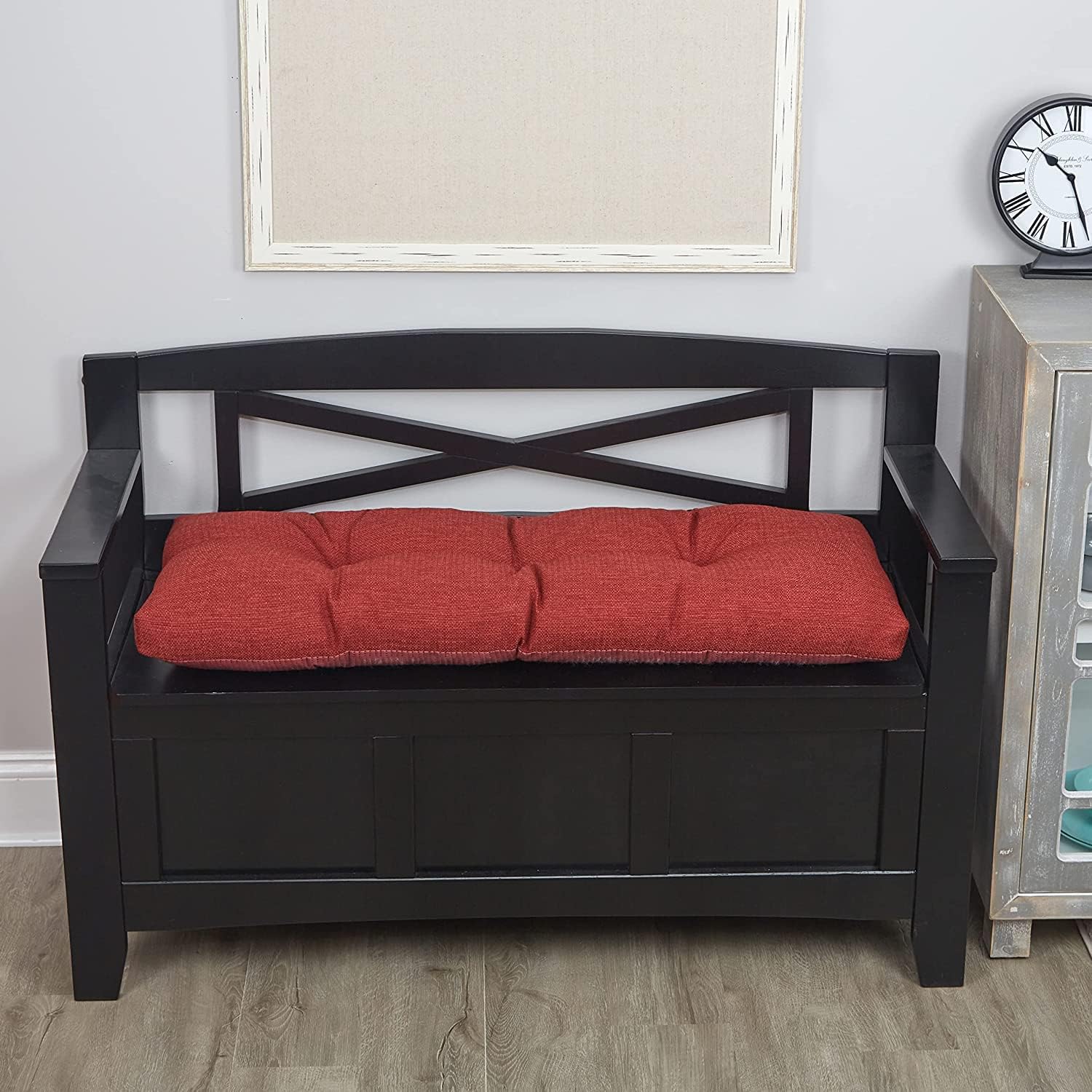 Klear Vu The Gripper Omega Non-Slip Tufted Bench Cushion