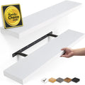 Floating Shelves 24in Rustic Wall Mounted Shelf - Stylish Storage
