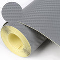 Silver Self-Adhesive Shelf Liner 17.5 x 393.7 in - Waterproof