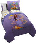 Disney Wish Twin Comforter Set - Soft Microfiber Kids Bedding