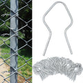 T Post Clips 400 Pcs Galvanized Steel Fence Ties - Bulk Pack