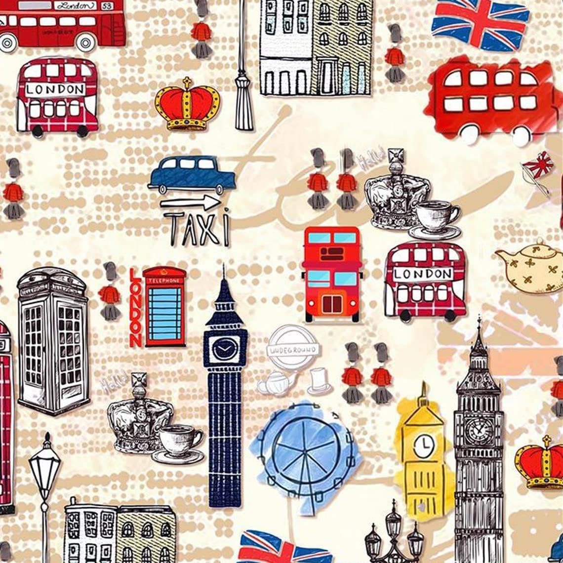 100% Combed Cotton Printed Fabric for Quilts and Crafts