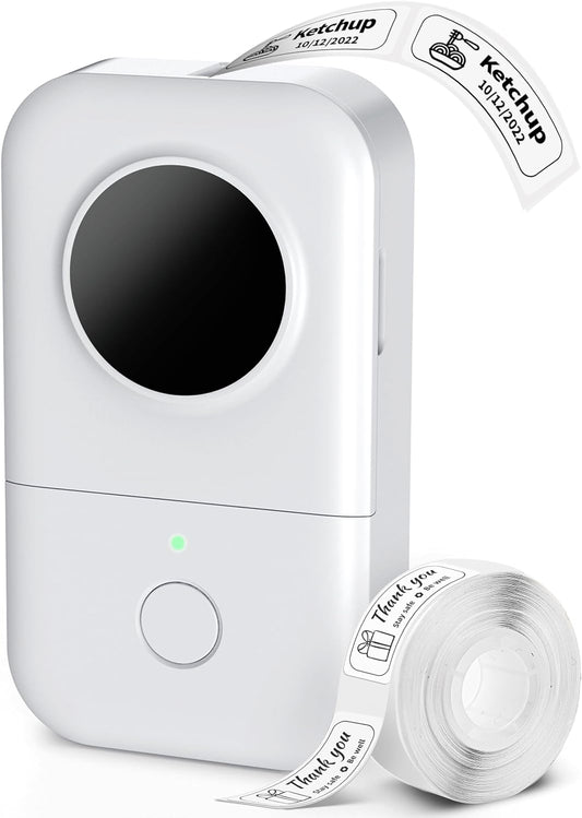 Phomemo D30 Label Maker: Wireless & Rechargeable