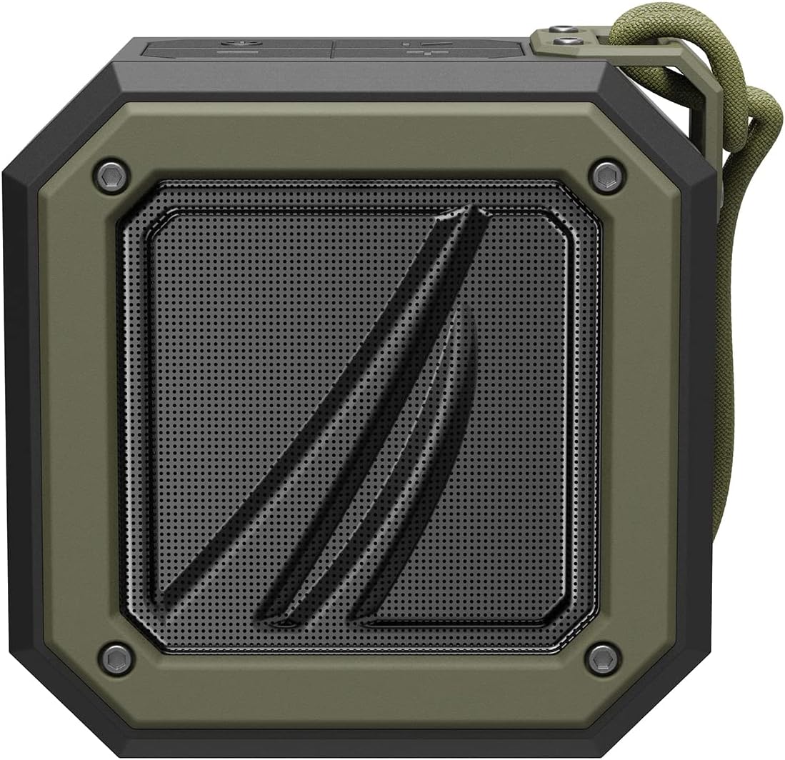 Nautica Waterproof Portable Bluetooth Speaker Black-Khaki