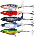 Topwater Fishing Lures for Bass Fishing with Storage Box - Realistic