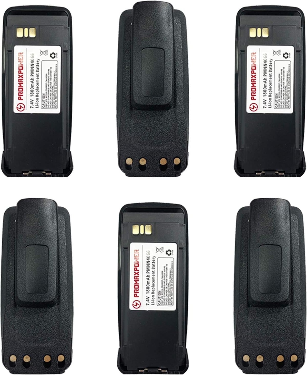 PROMAXPOWER Two-Way Radio Battery Pack for Motorola Devices