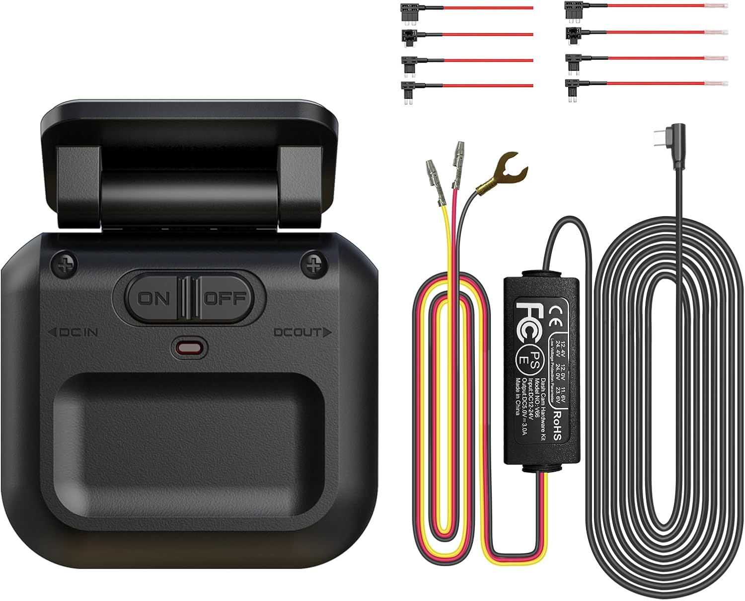Type-C Hardwire Kit with Radar Detection for Dash Cams