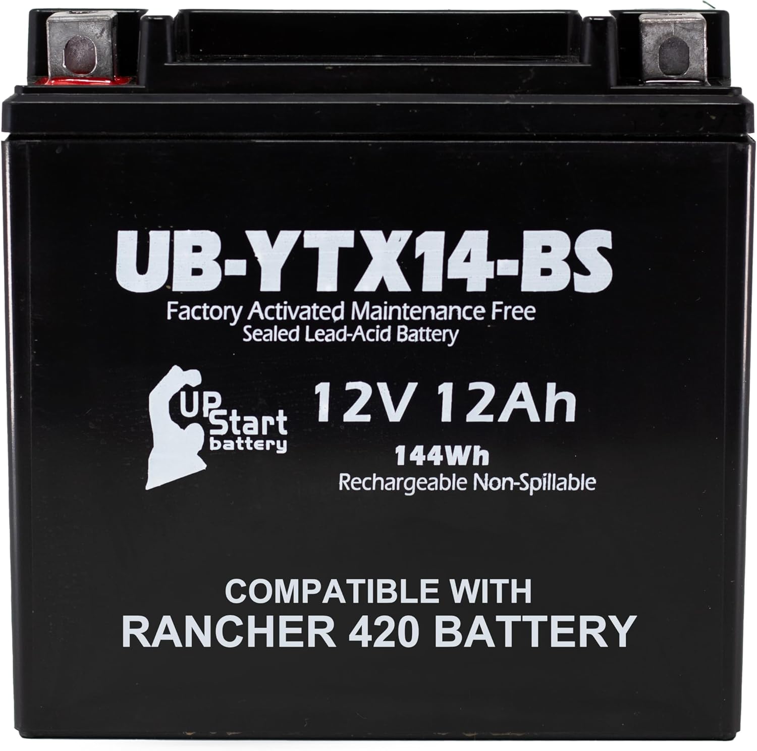 YTX14-BS Replacement Battery for Honda Rancher 420 ATV Models