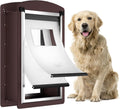 Dog Door for Wall Large Dog Door with Double Lock Panels - Durable