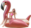 JAMBO Huge Flamingo Ride On Pool Float - Extra Large Relaxing Tanning