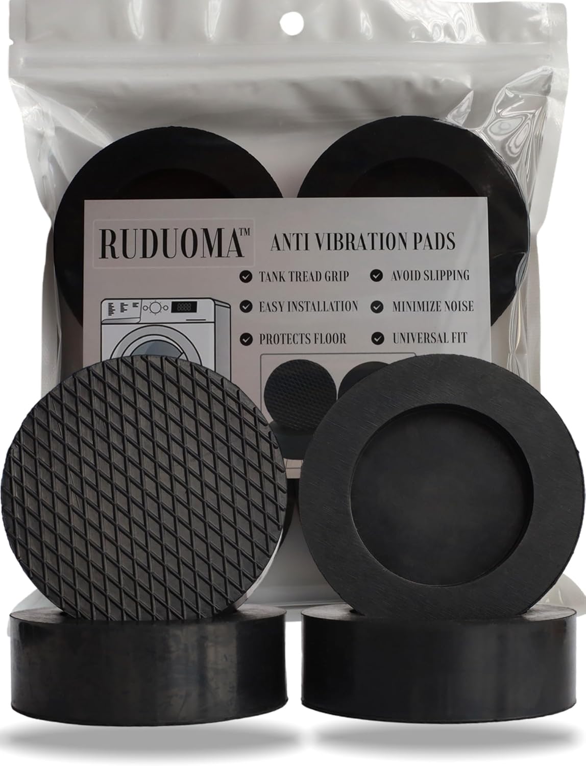 Washer Anti Vibration Pads - Stop Noise & Movement