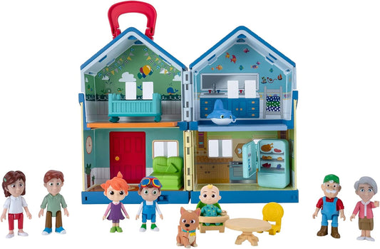 CoComelon Deluxe Family House Playset by Jazwares for Kids
