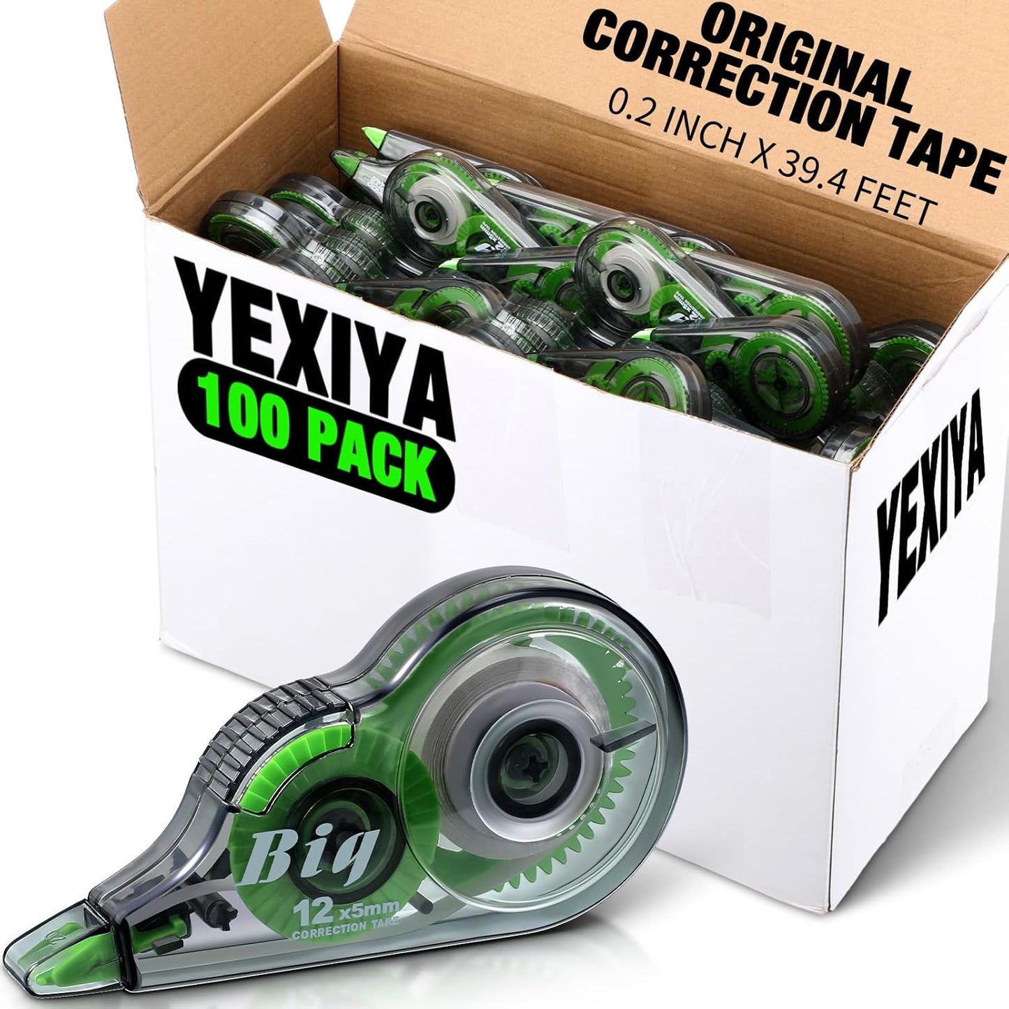 Yexiya 100 Pcs Correction Tapes for Easy Office Use and More