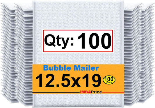 Premium Pure White Self Seal Poly Bubble Mailers for Shipping