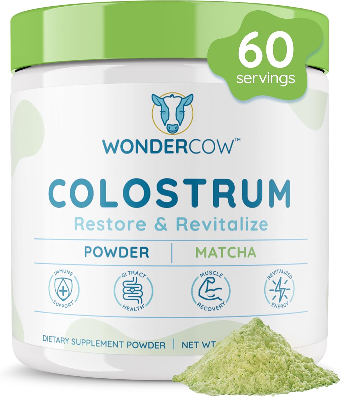 Colostrum Supplement Powder for Gut Health and Immune Support