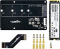 M.2 NVMe to PCIe Adapter M.2 HAT+ for Raspberry Pi 5 - NVMe Boot Ready