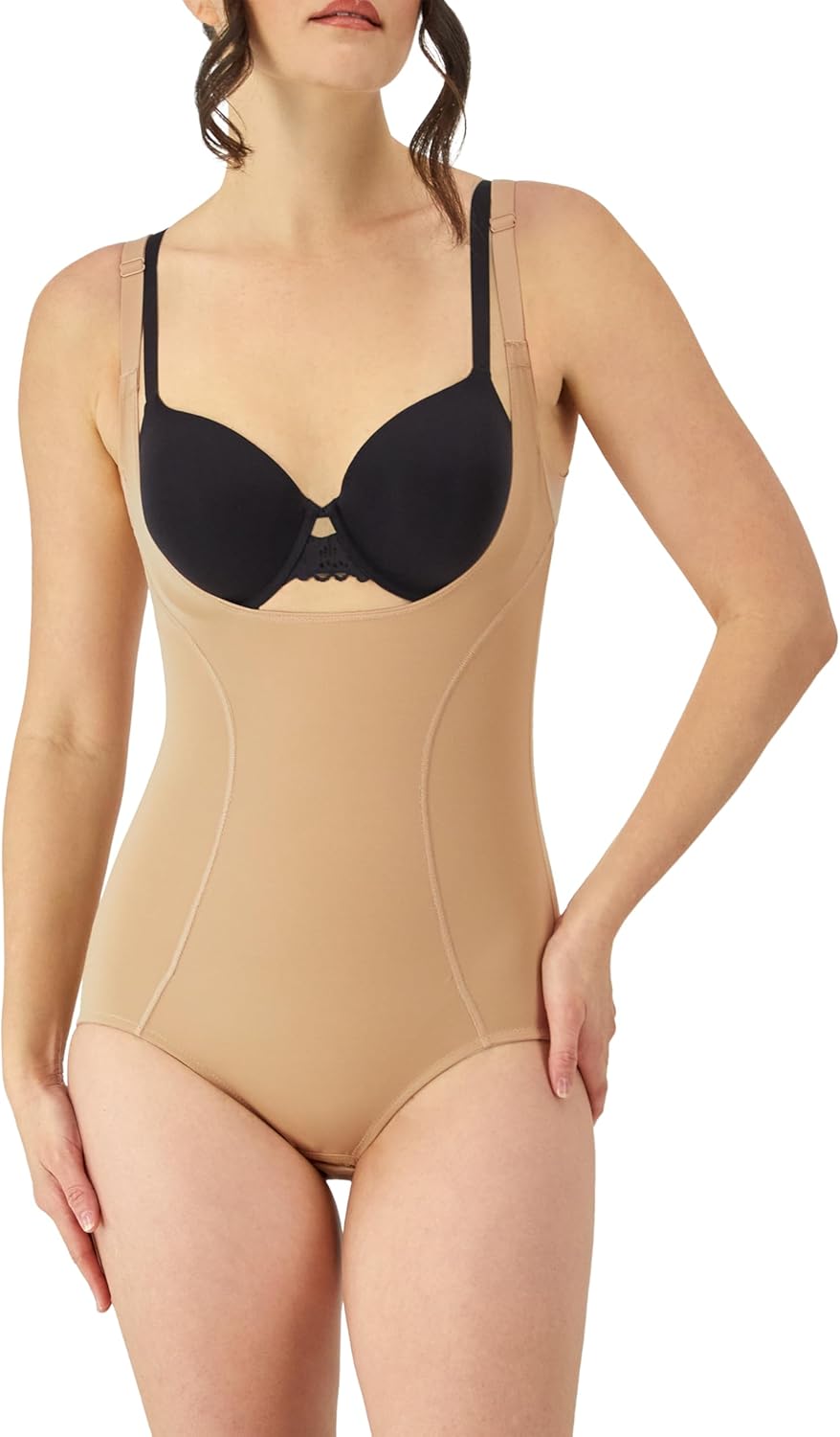 Maidenform Women's Open Bust Body Briefer Shaper for Comfort
