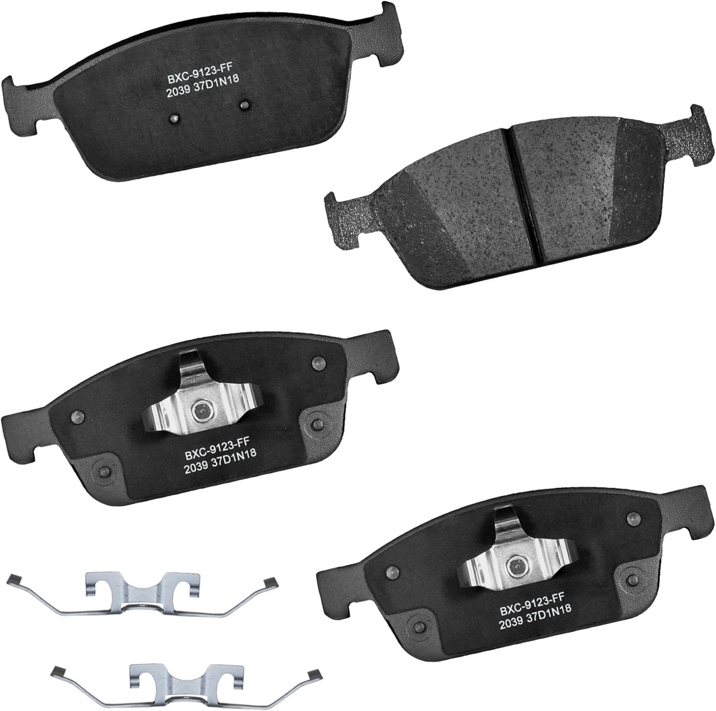 Bendix Premium SBC2039 Ceramic Brake Pads for Ford Escape 2019-2017