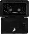 RecPro RV Exterior Shower Box Kit - Locking Cowboy Shower for Camps