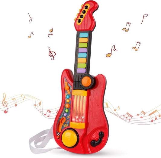 2-in-1 Kids Guitar & Piano Toy | Electric | Music Fun