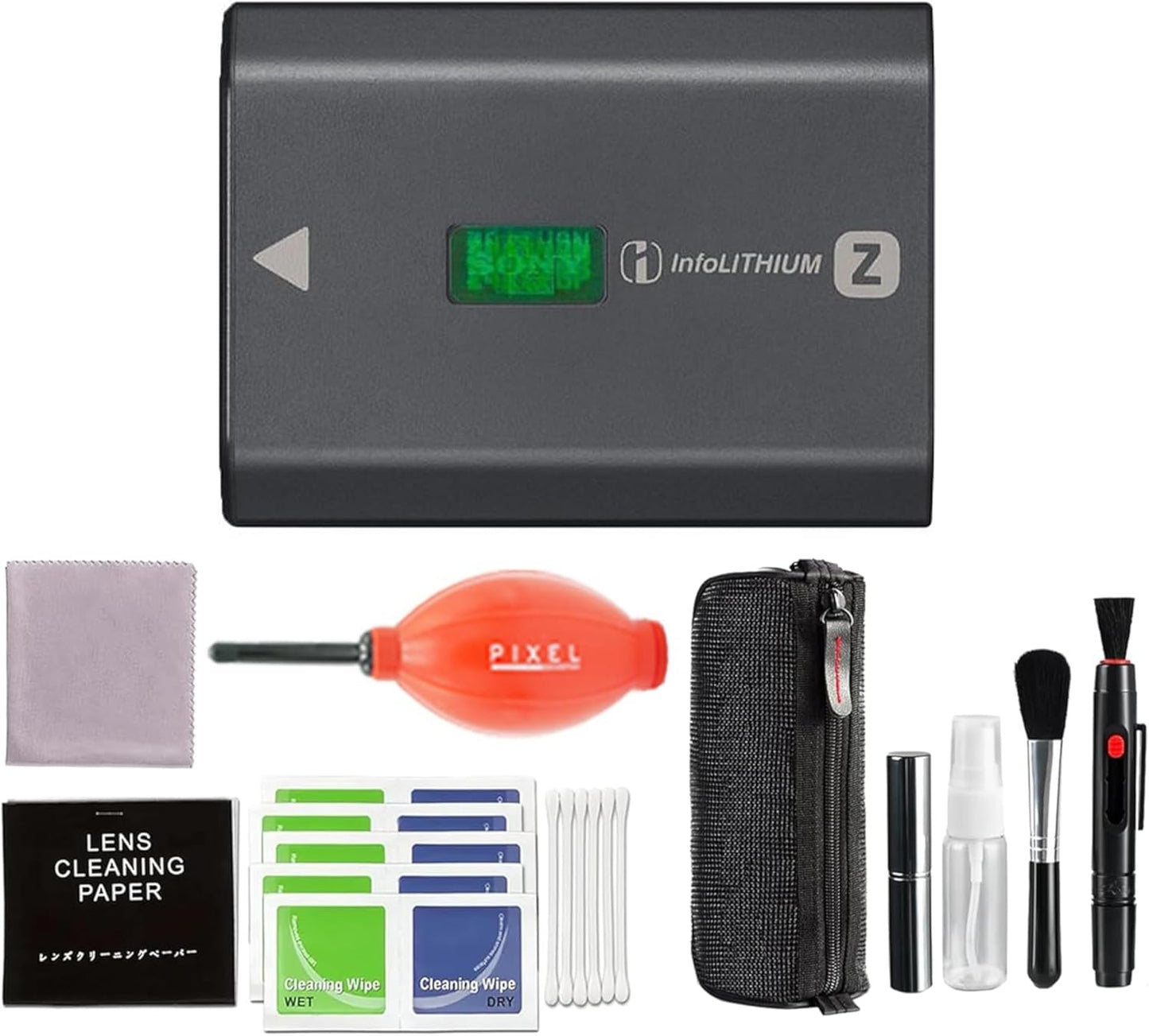 Sony NPFZ100 Z-Series Rechargeable Battery Pack & Cleaning Kit