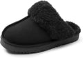 DREAM PAIRS Kids Slippers for Girls Boys - Warm Fuzzy Slip On