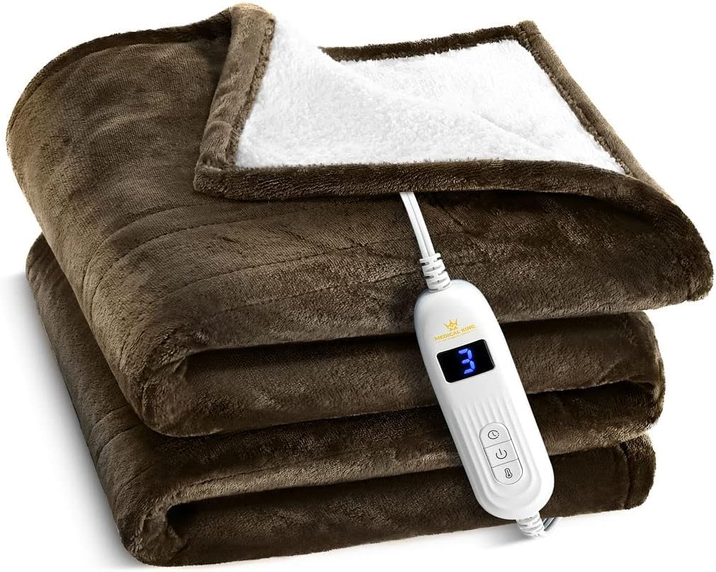 Medical king Heated Blanket for Ultimate Comfort and Warmth