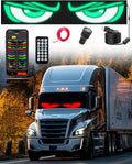 Devil Eyes Light for Windshield - Programmable LED Sign for Trucks