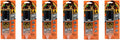 Gorilla 2 Part Epoxy 5 Minute Set.85 oz Syringe Pack of 6 - Clear