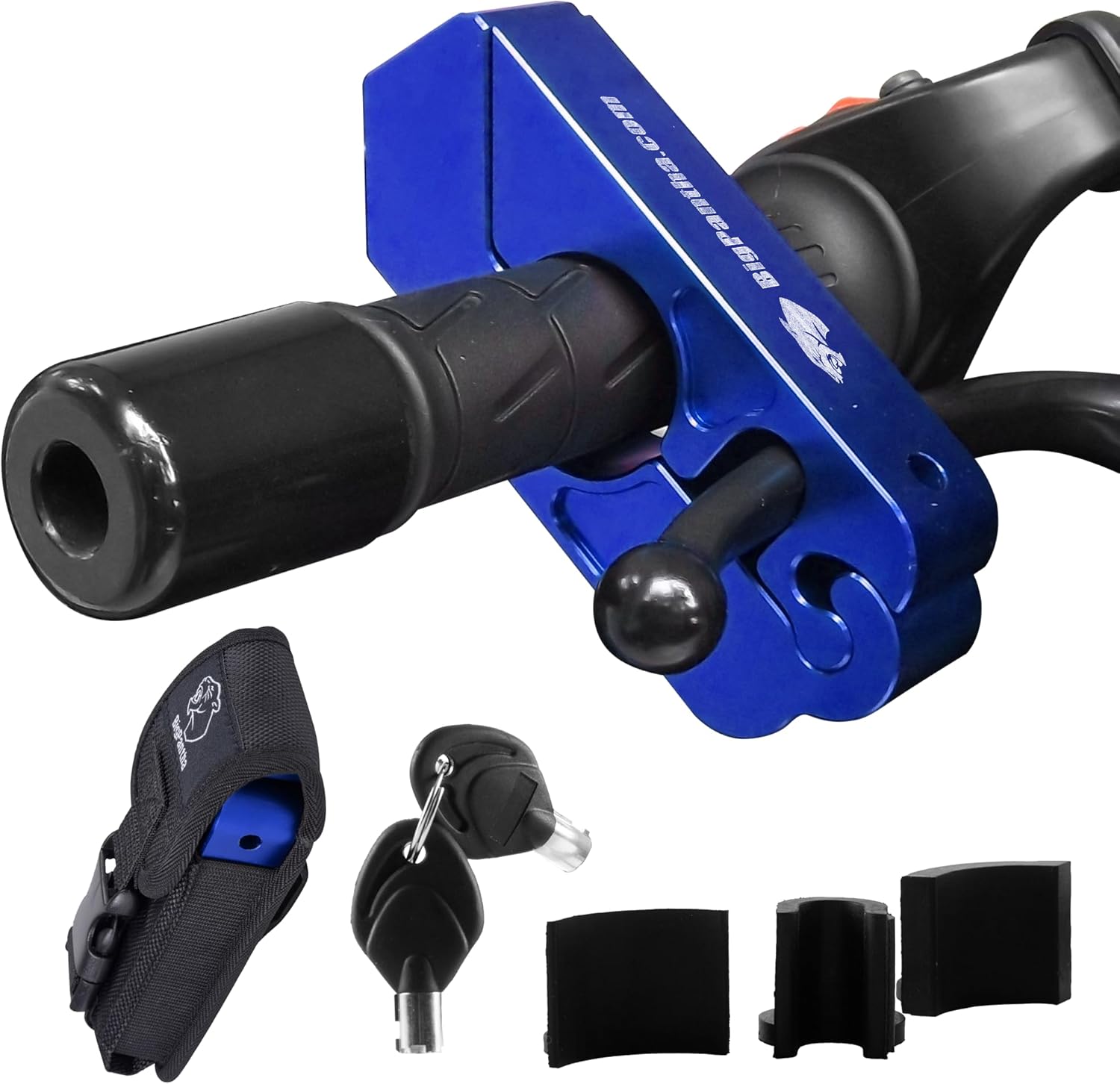 Heavy Duty Motorcycle Grip Lock - Secure Your Bike in 5 Secs