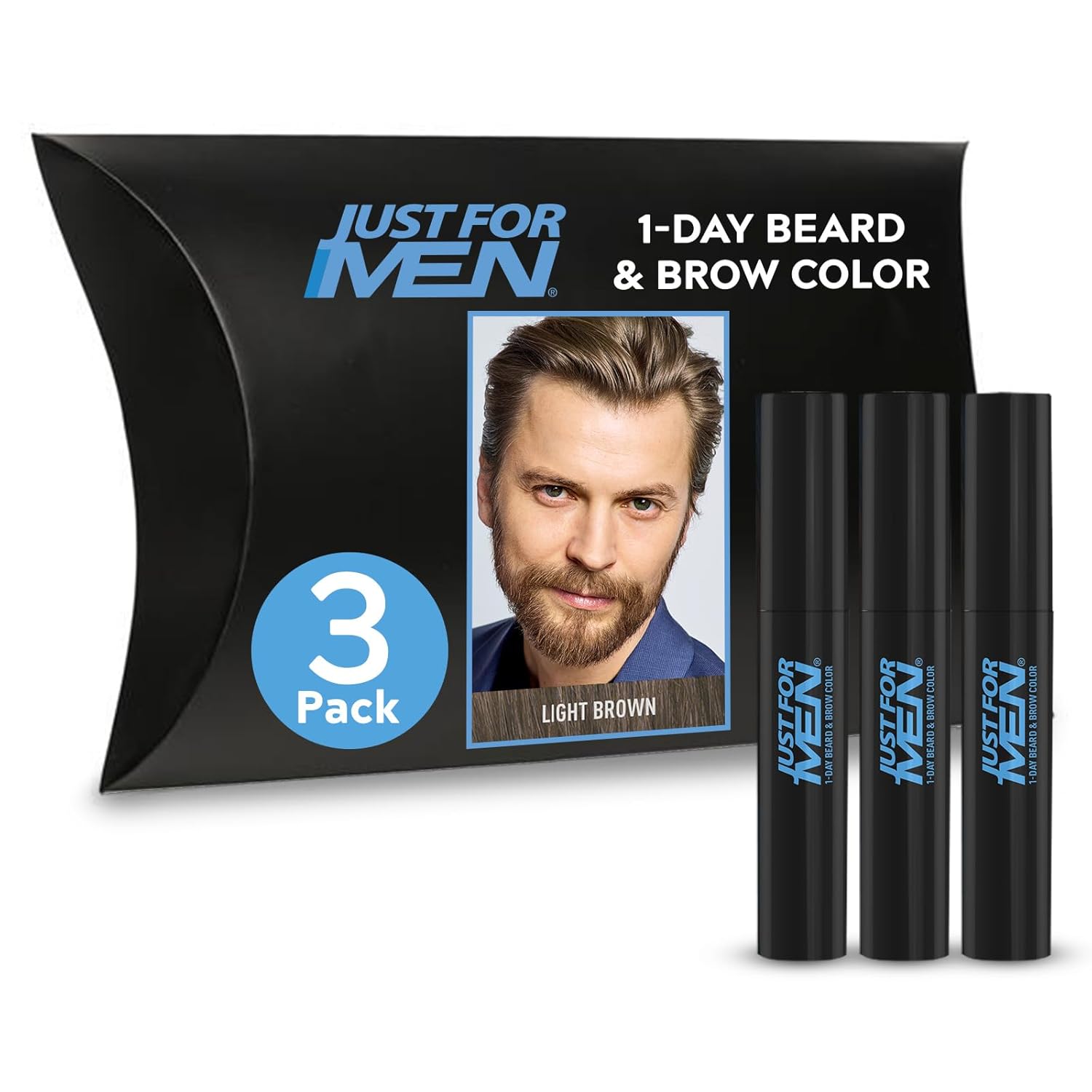 Just for Men 1-Day Beard & Brow Color for Fuller Look