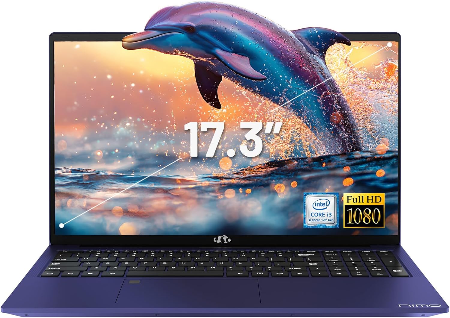 NIMO 17.3 FHD Laptop with Intel i3-1215U and 32GB RAM
