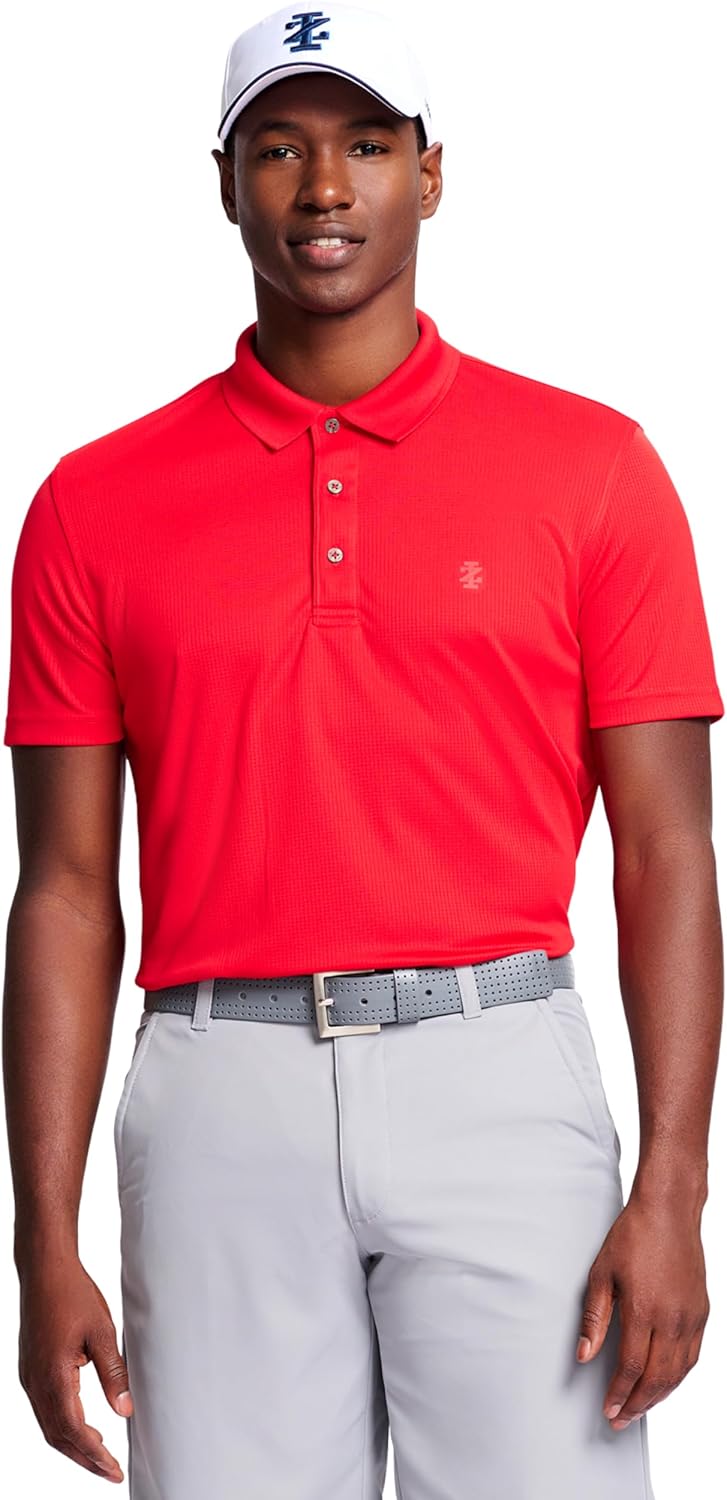 IZOD Men's Performance Golf Polo Shirt for Comfort and Style