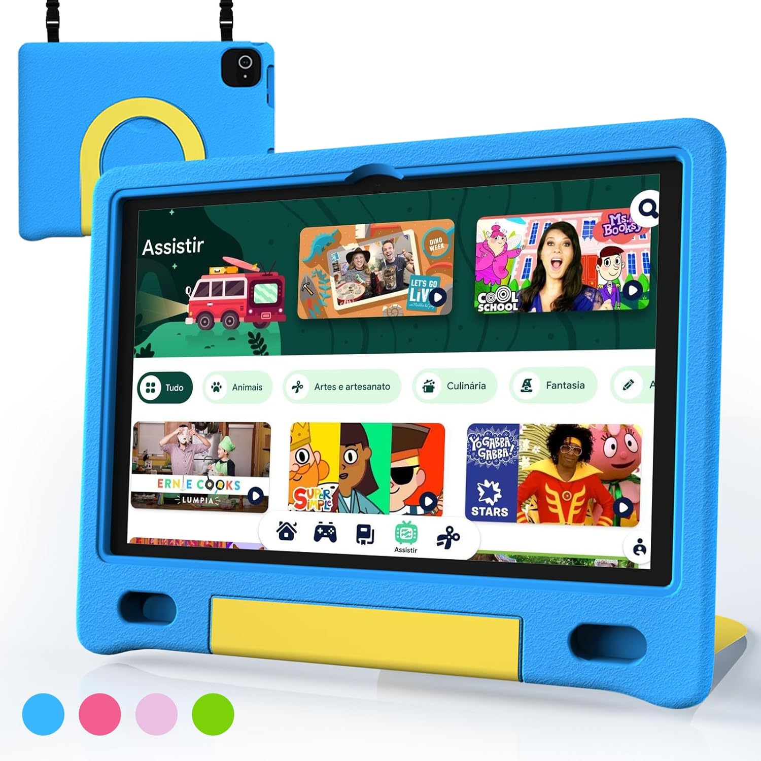 Kids Tablet with 10.1 Inch HD Display and Parental Control Features